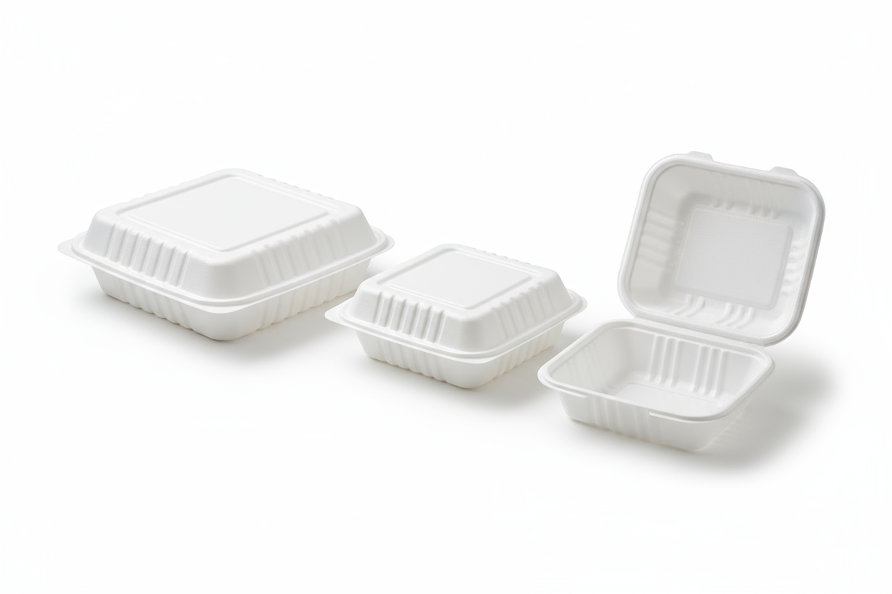 Clamshell Containers (PP / Plastic)