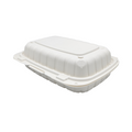 Eco 9x6 White Clamshell Containers - 150/case