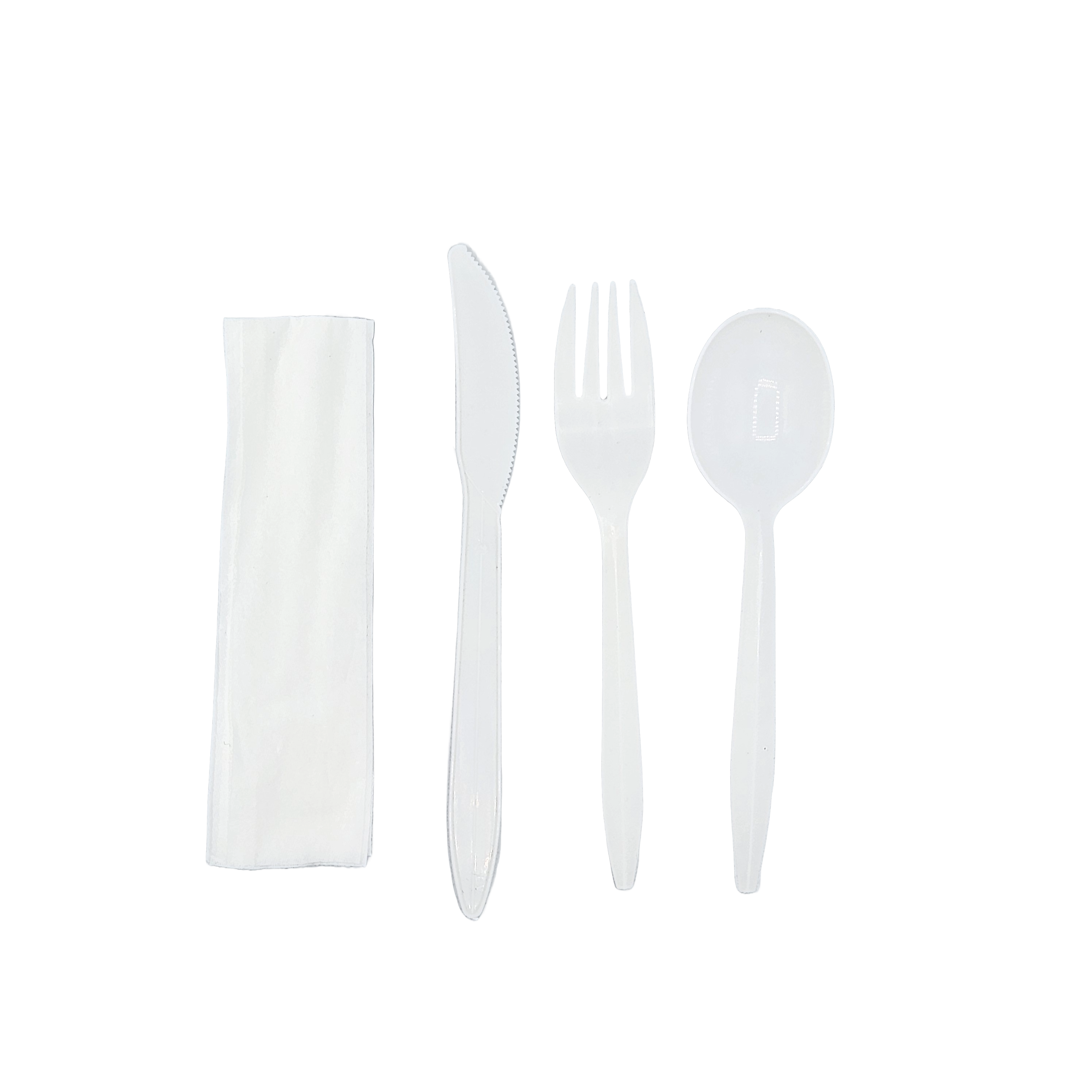 CUTLERY 4PC MEDIUM WHITE