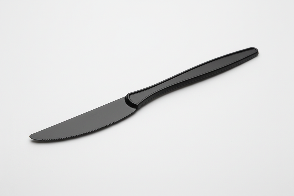 plastic hd knife black
